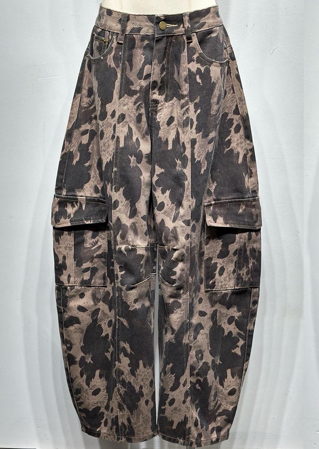 Isla Cargo Denim - Choco