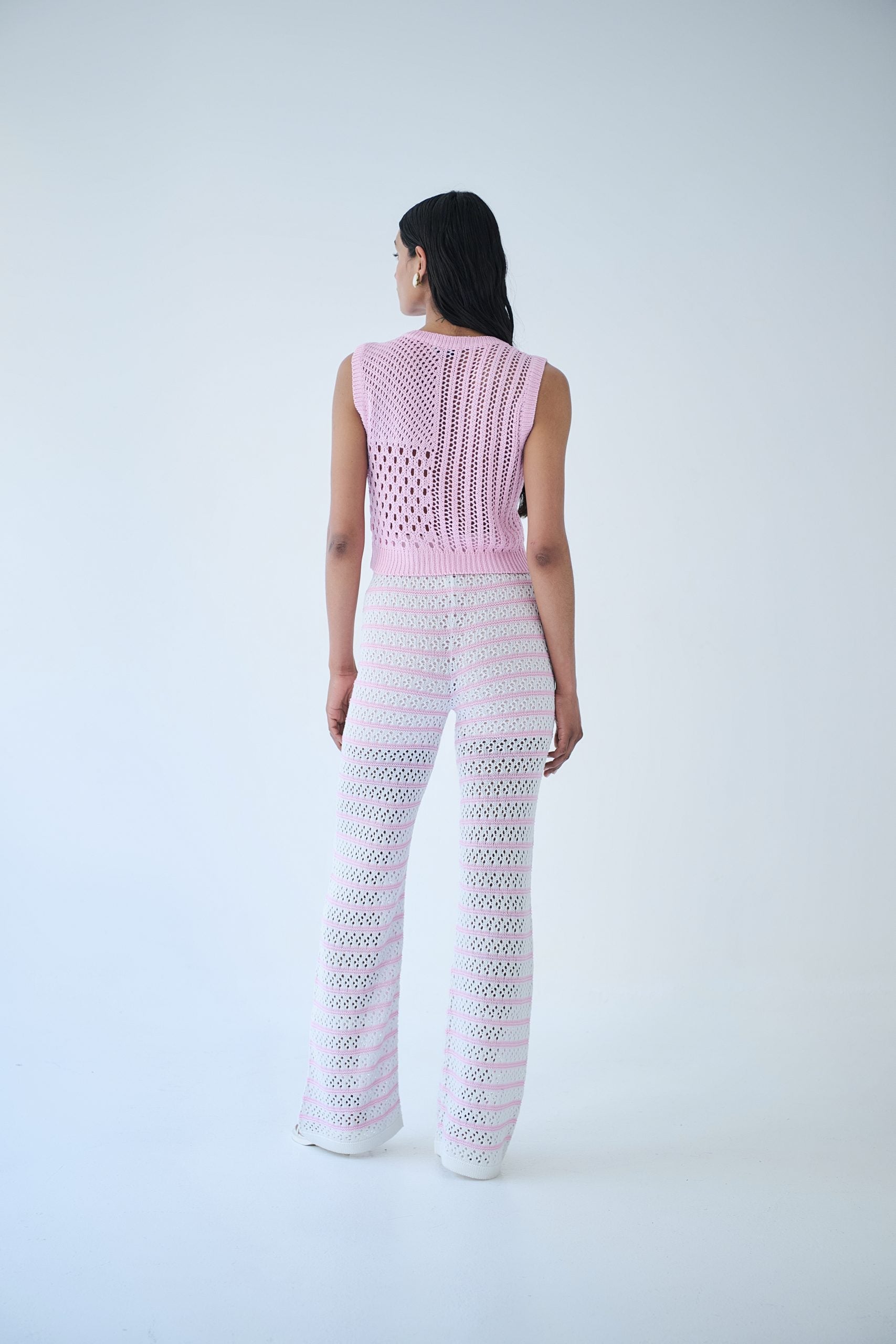 Pants Net Striped