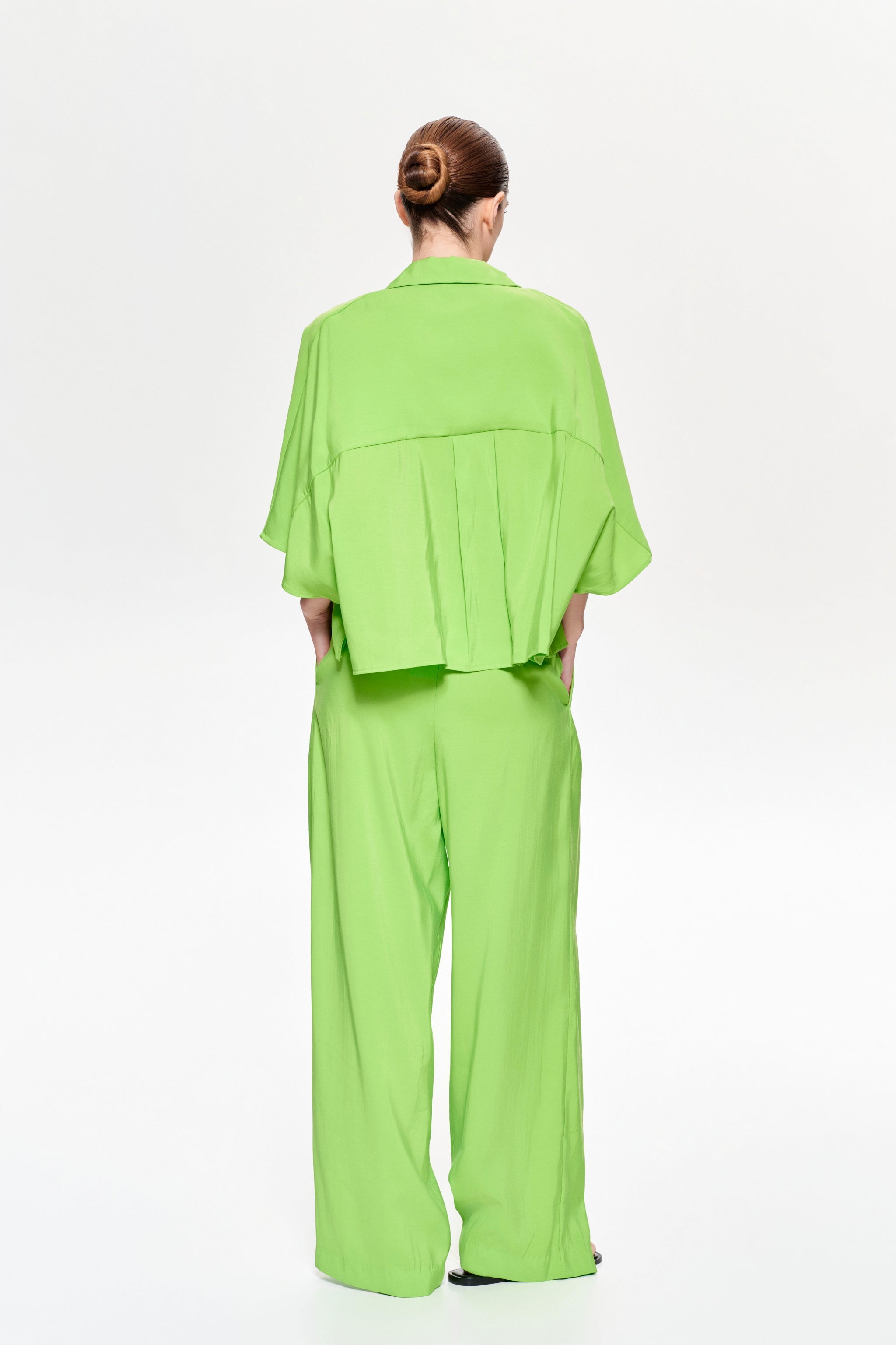 TROUSERS LIME