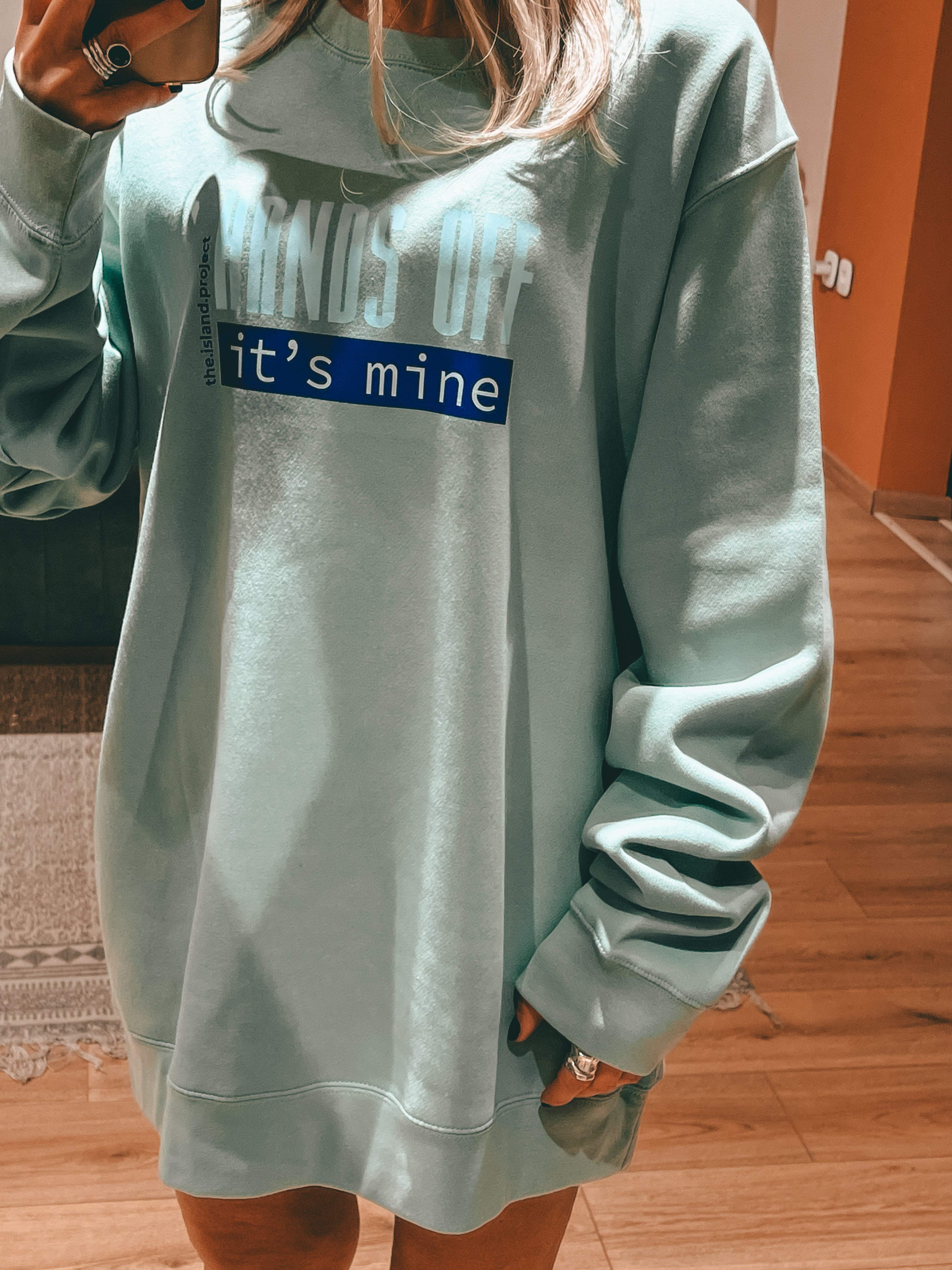 Unisex Oversized Hoodie “Hands Off”