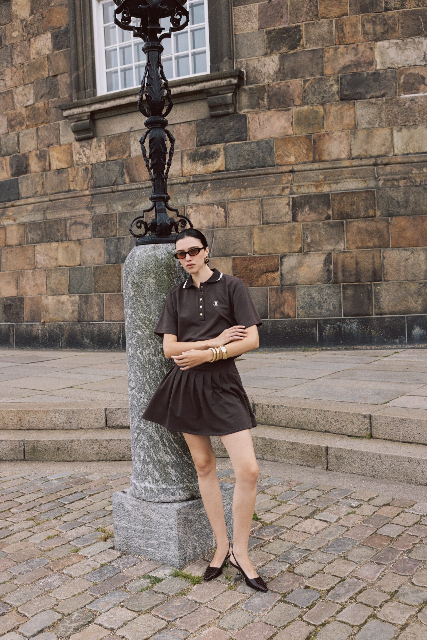 Skorts Mini Pleated