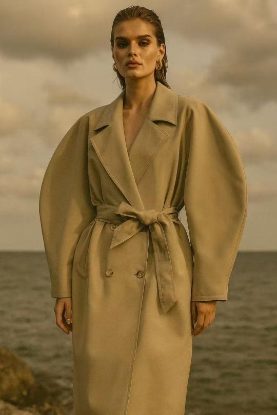 NORA TRENCH-COAT - BEIGE