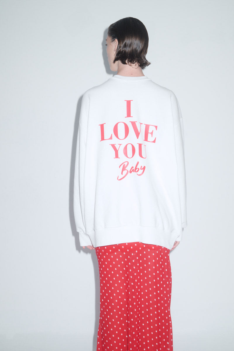 Sweatshirt Oversized Printed