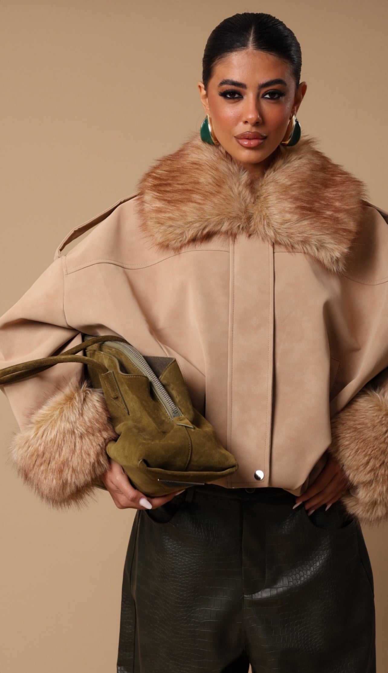 Jenna Jacket - Taupe