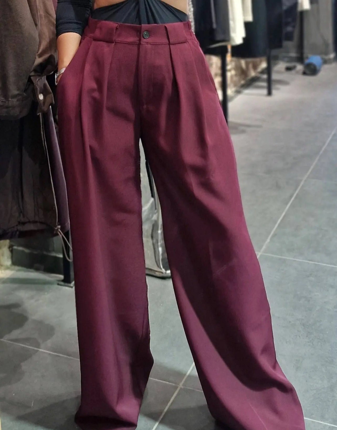 Nadia Pants - Bordeaux