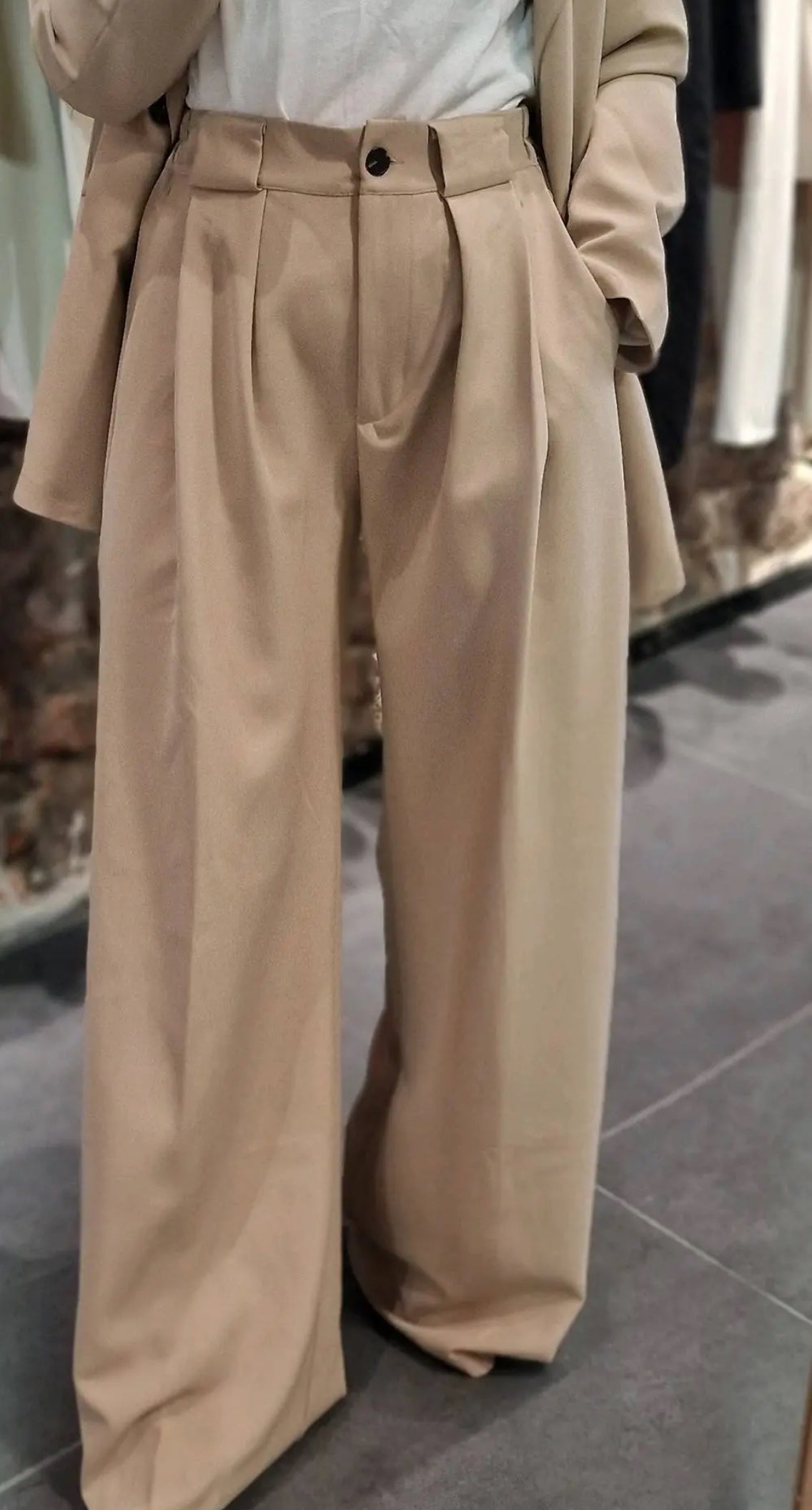 Nadia Pants - Light Brown