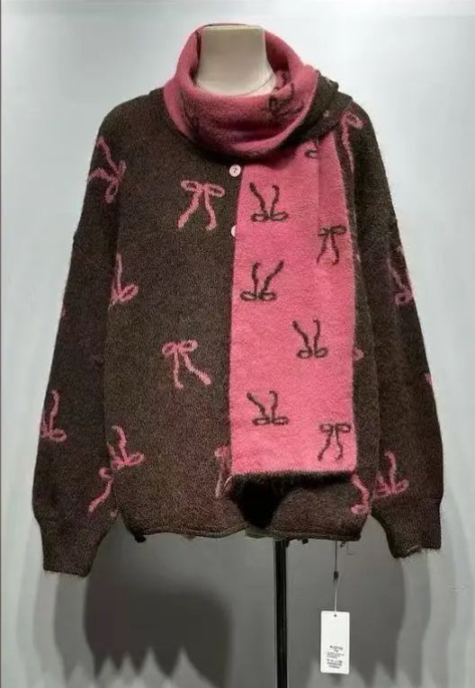 Sophie Cardigan with Scarf