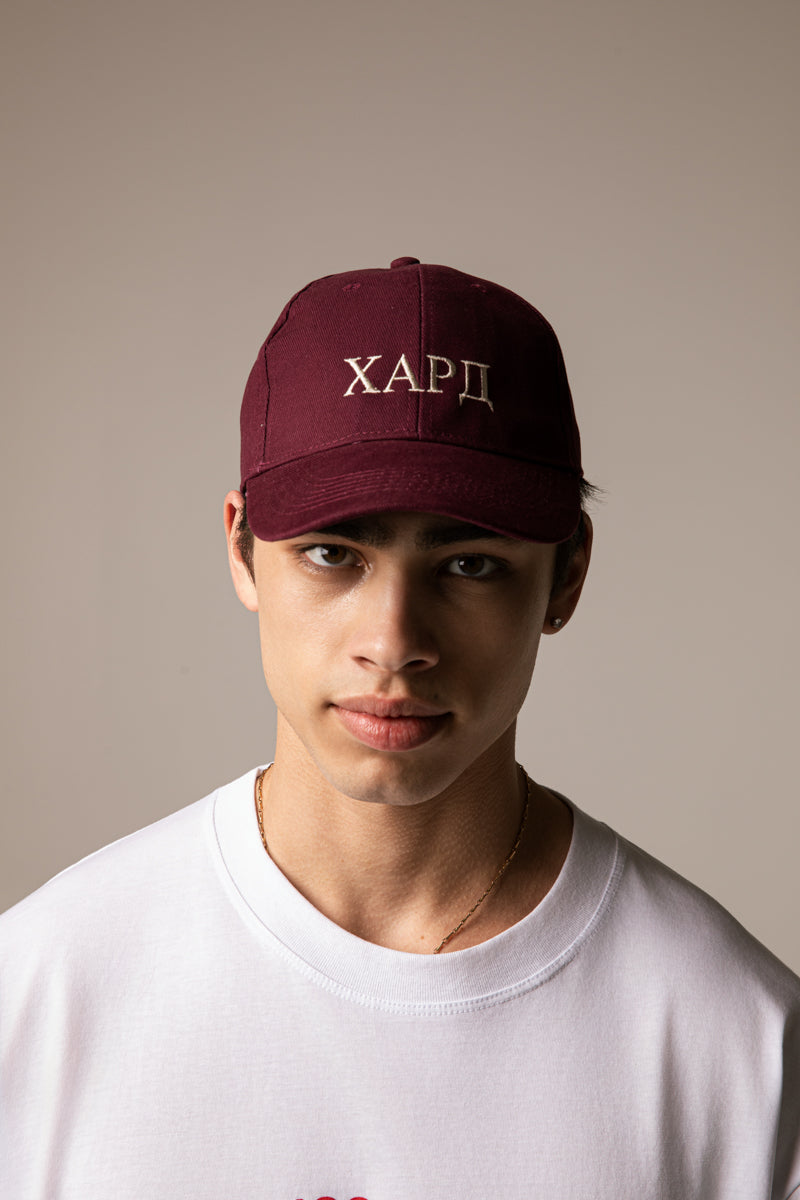 HardClo Classic Baseball Cap , Burgundy