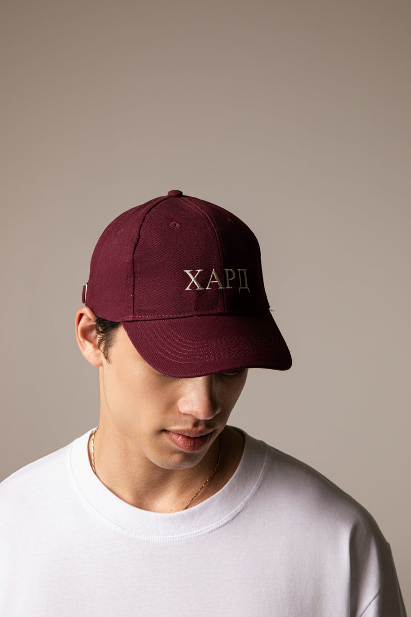 HardClo Classic Baseball Cap , Burgundy