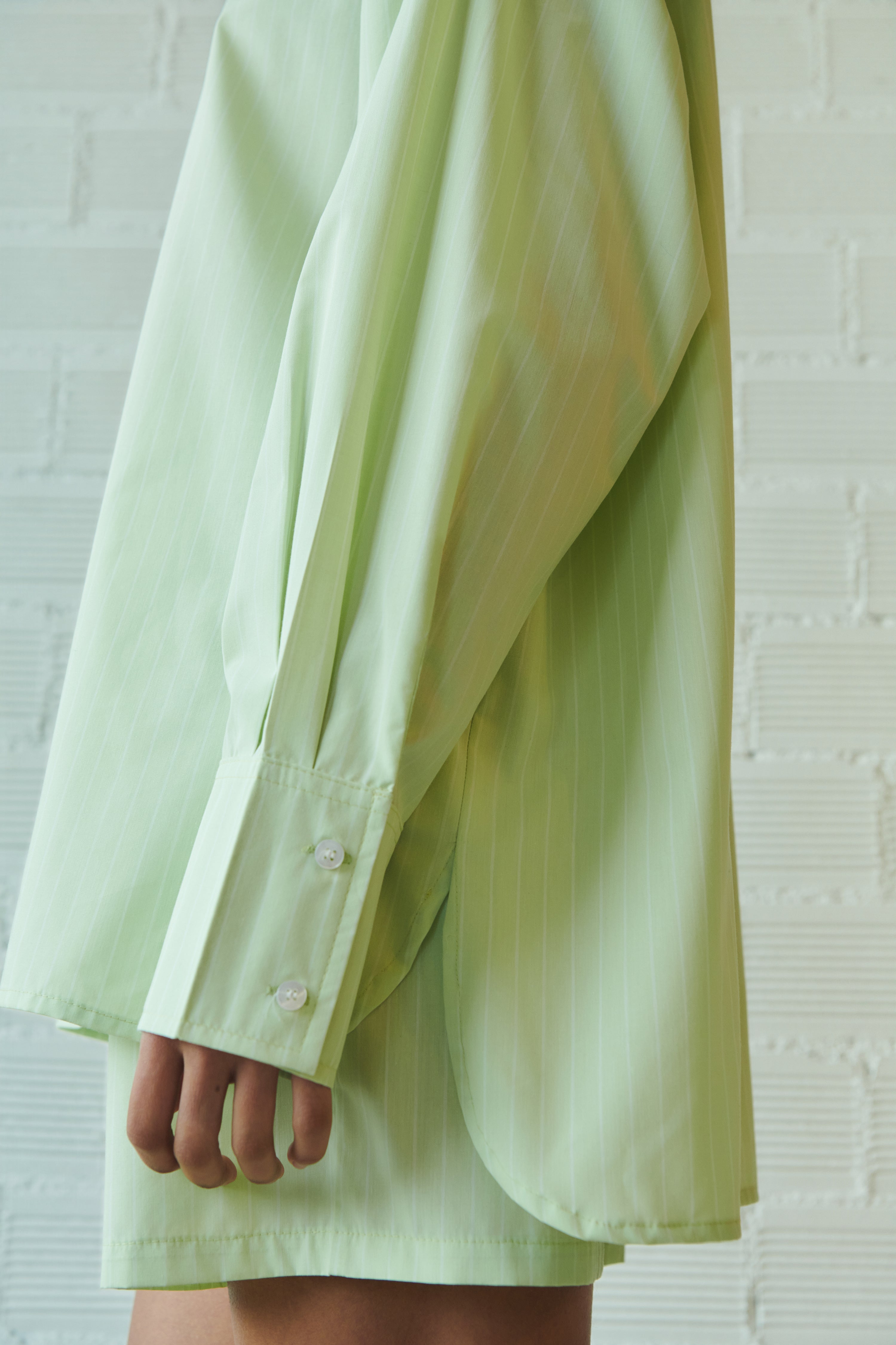 Shirt Striped Pistachio