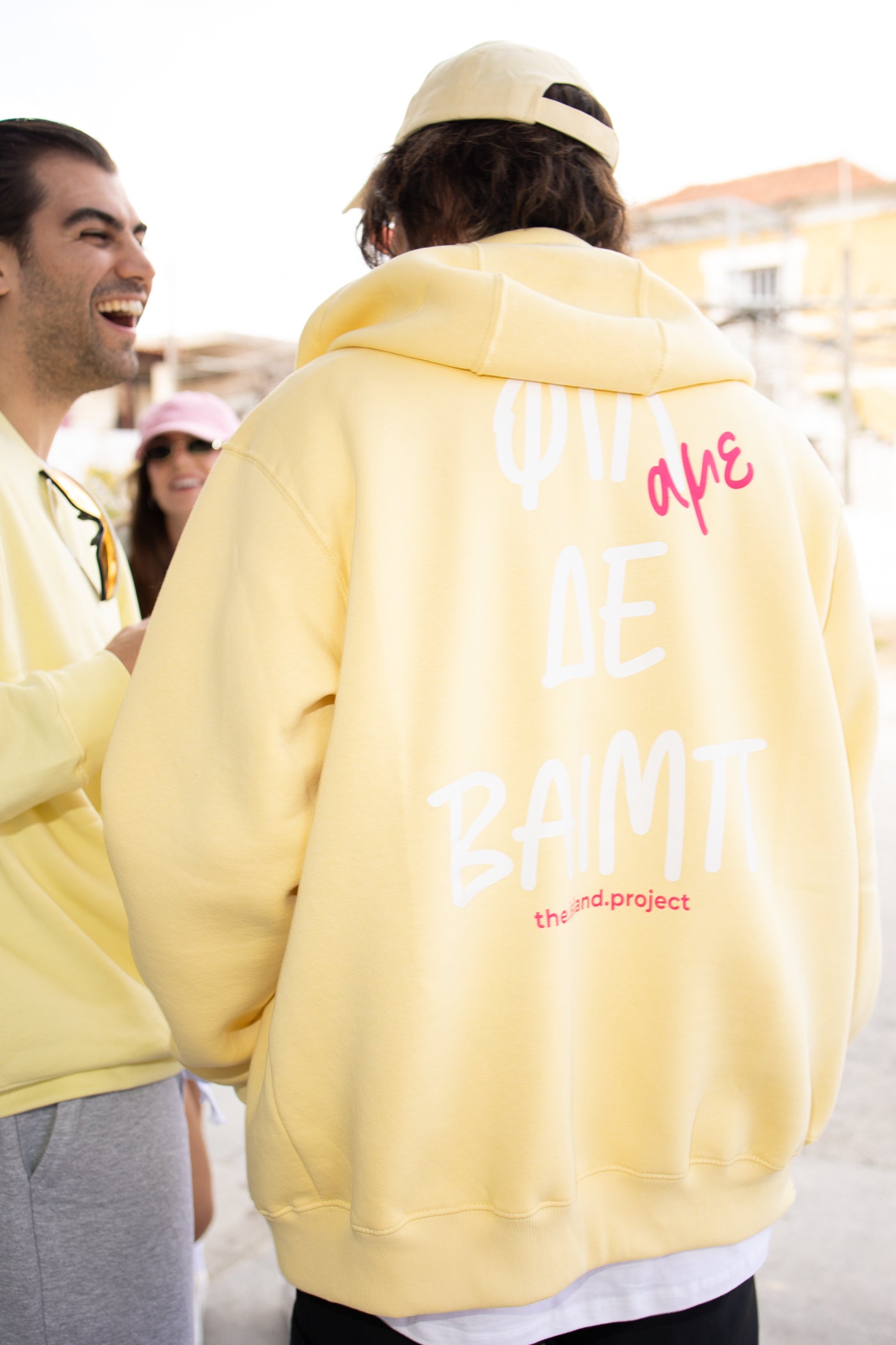THE.ISLAND.PROJECT. Unisex oversized φιλ δε βαιμπ jacket yellow