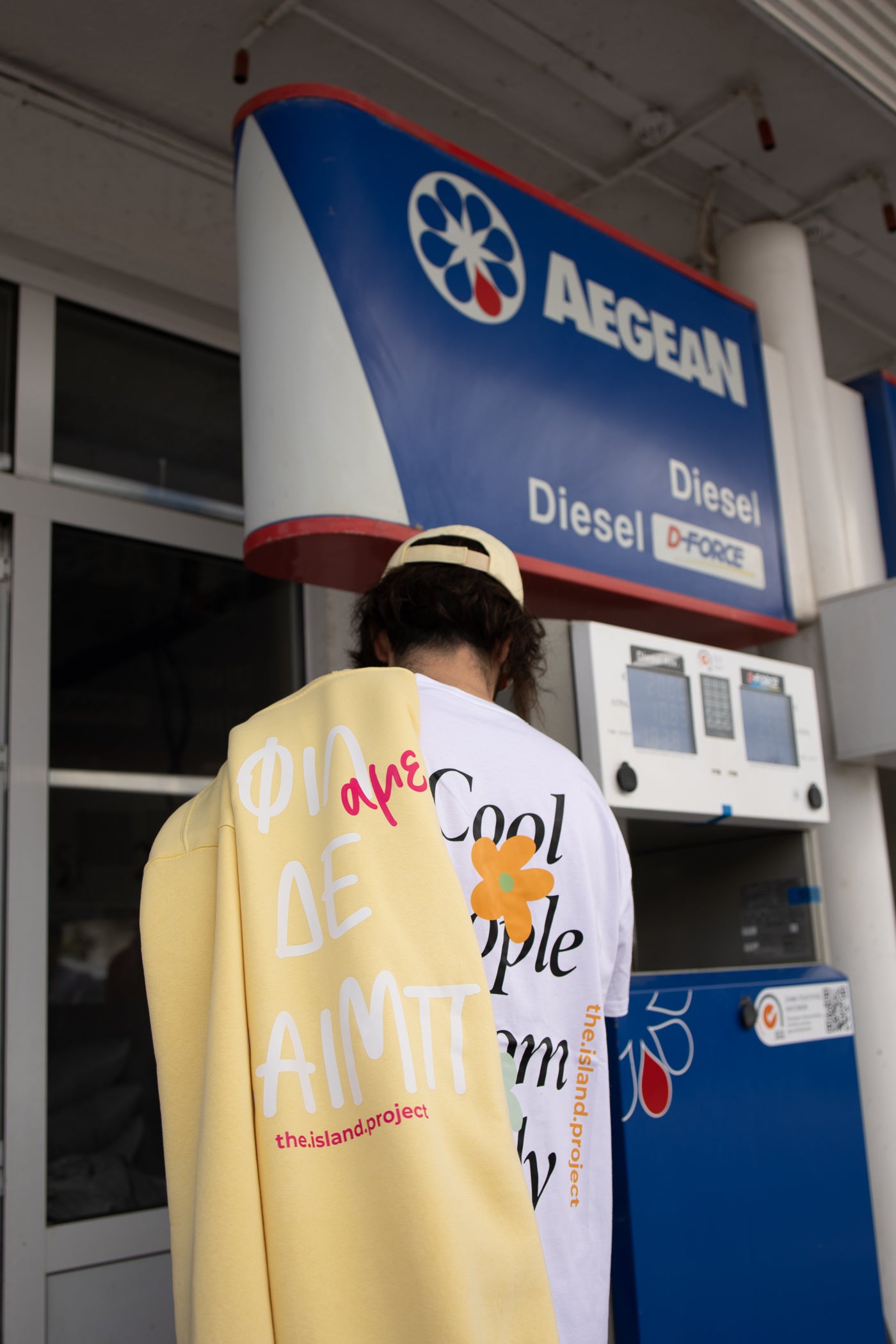 THE.ISLAND.PROJECT. Unisex oversized φιλ δε βαιμπ jacket yellow
