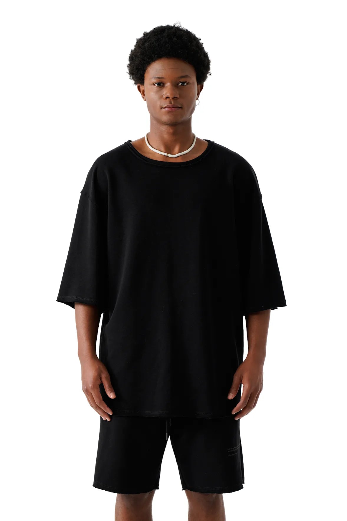 Signature oversized T-shirt 3/4