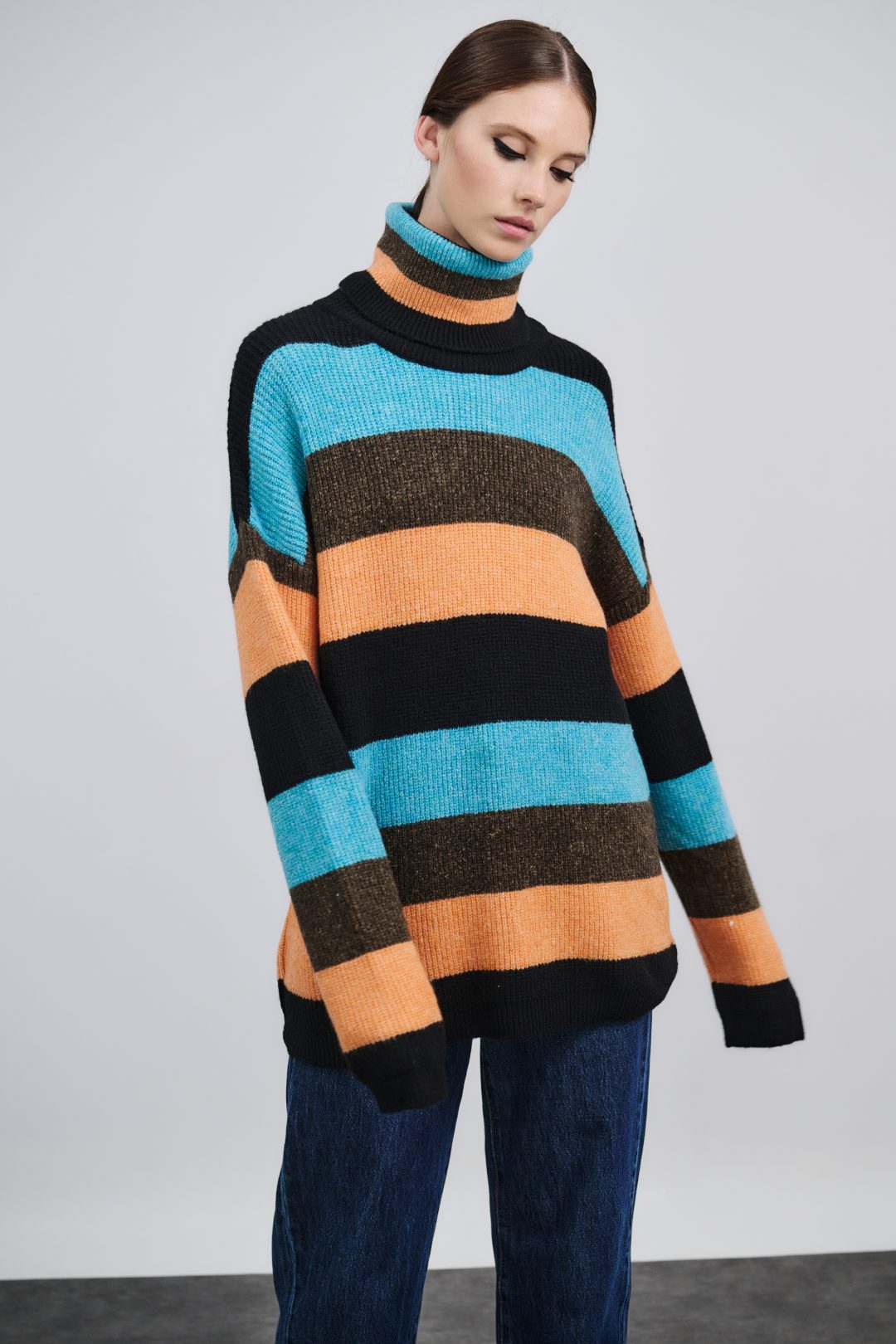 Turtleneck Striped