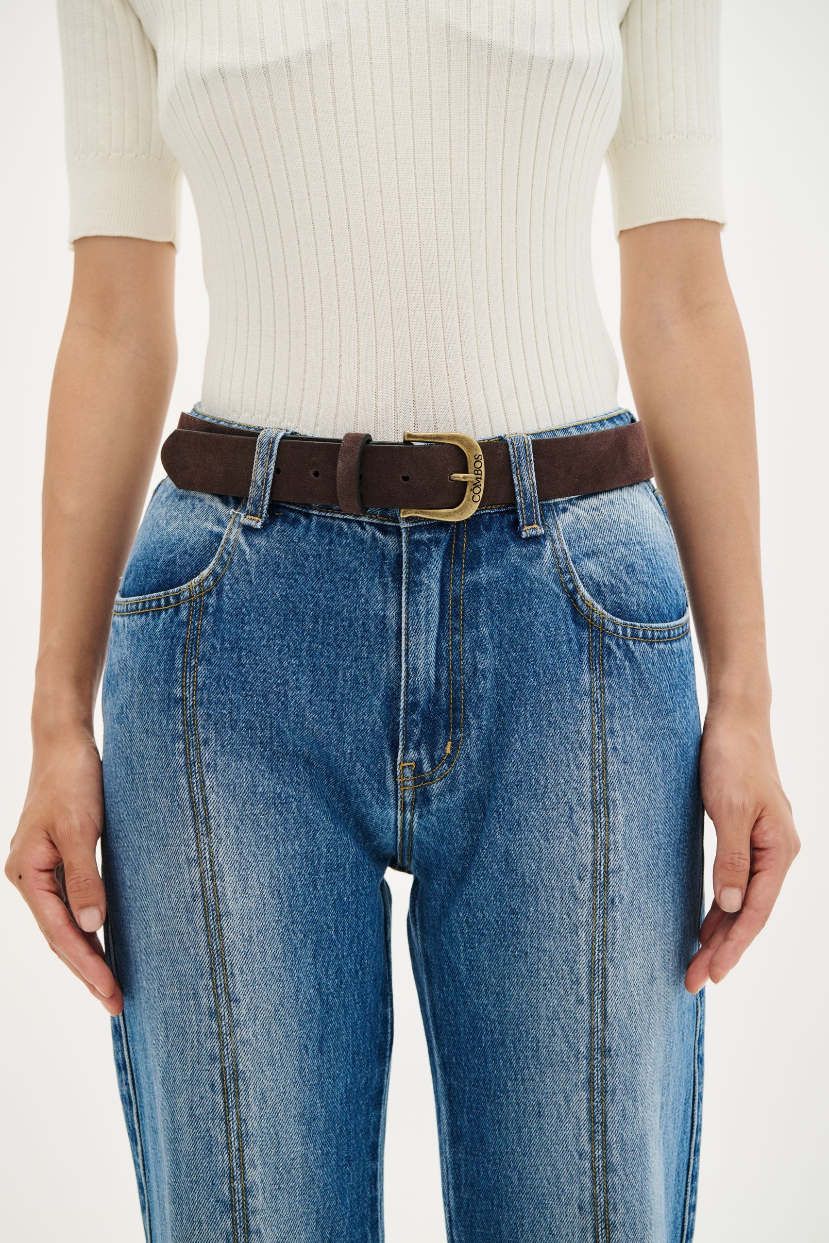 Belt Suede “Combos” - Brown