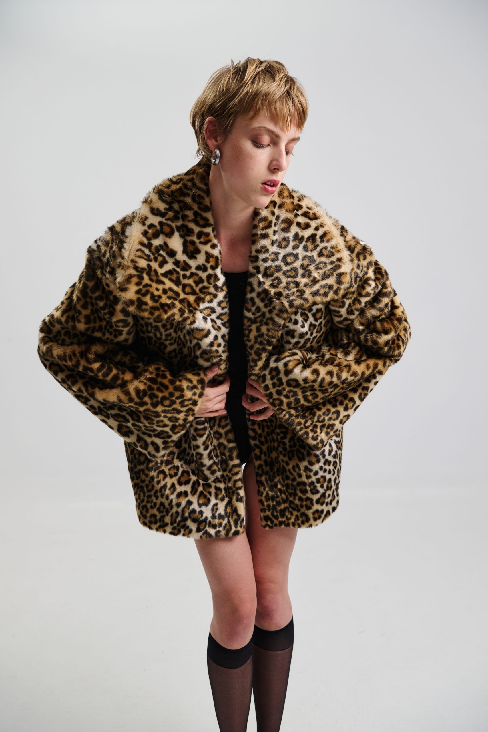 Faux Fur Leopard