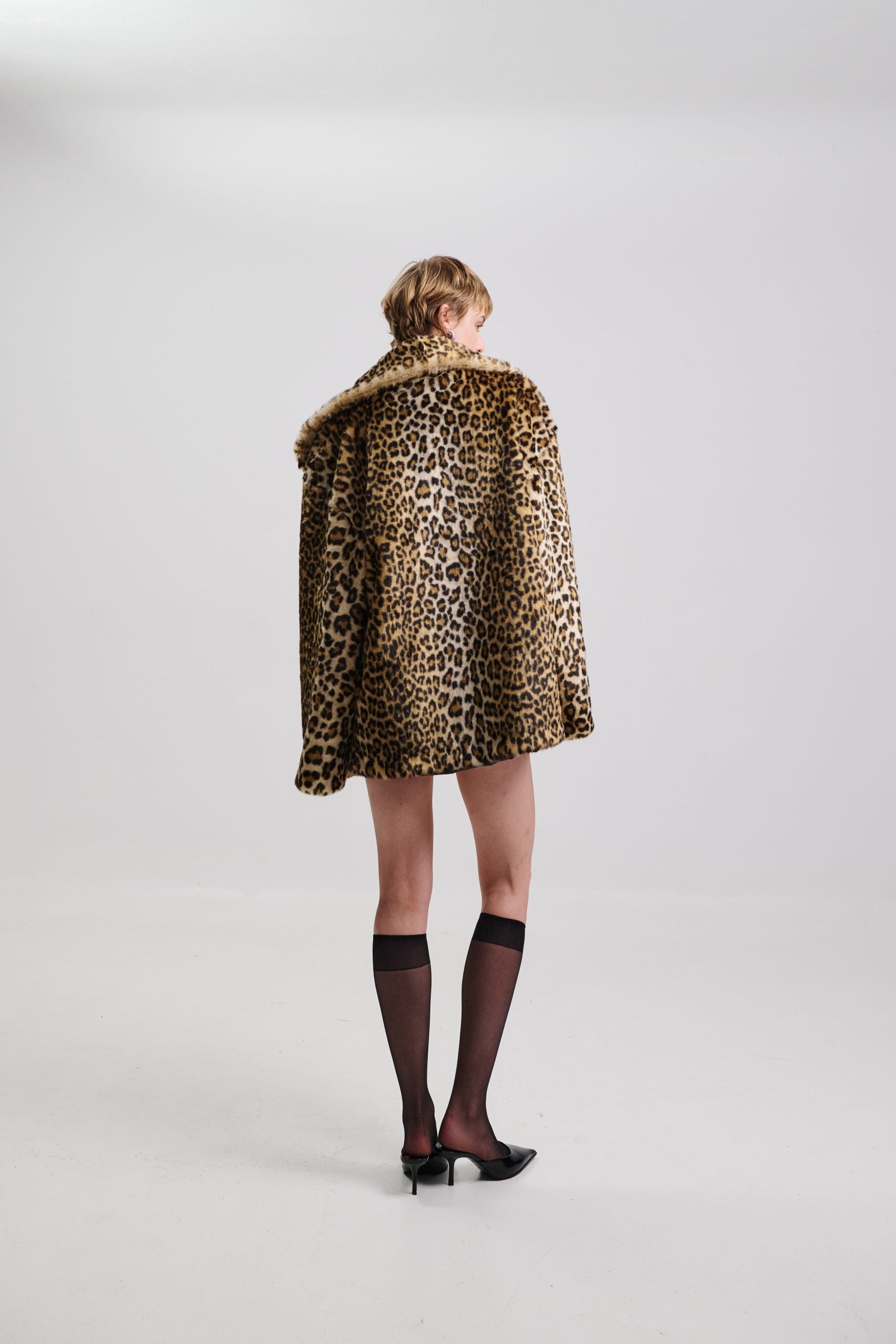 Faux Fur Leopard