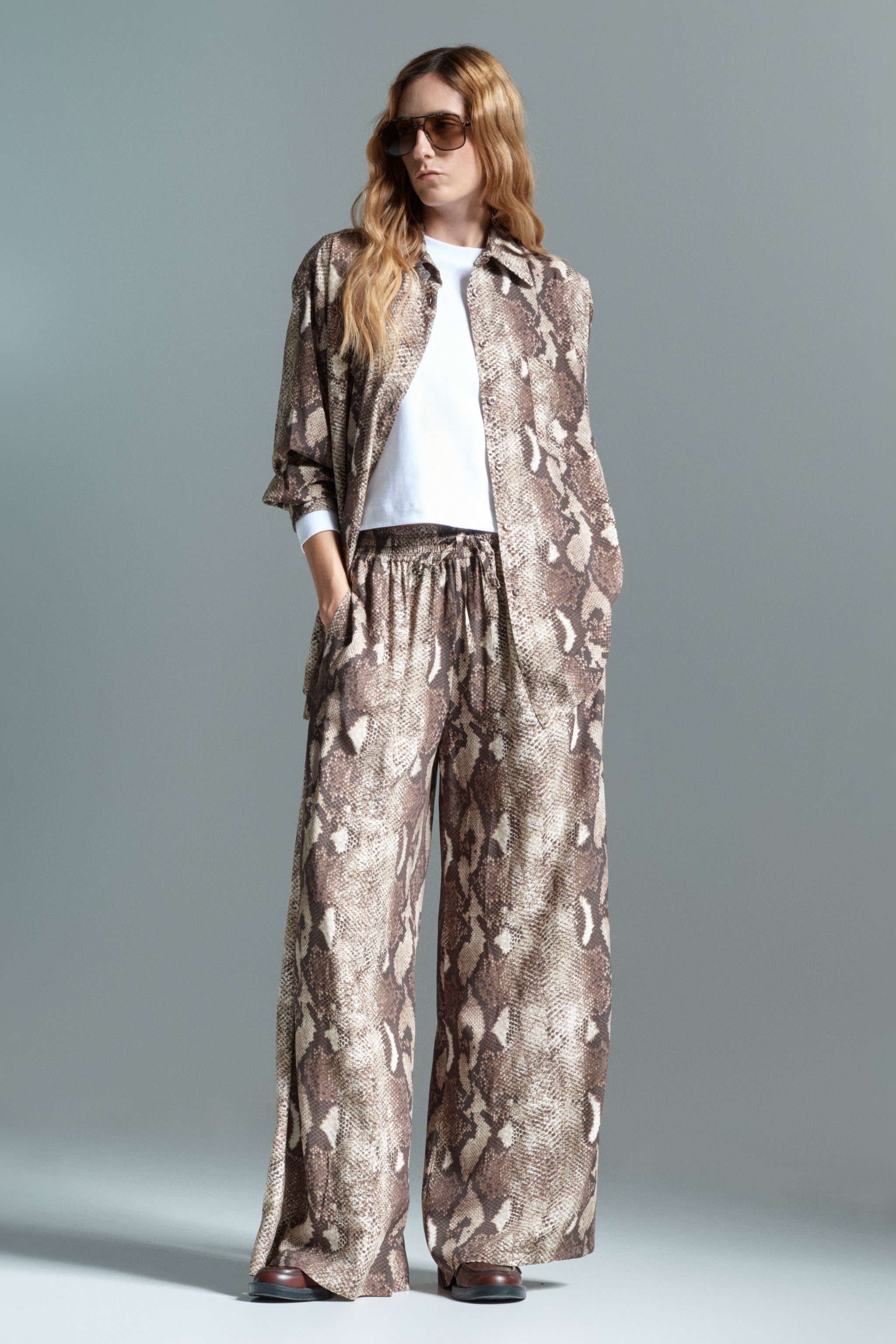 Irida Python Pants